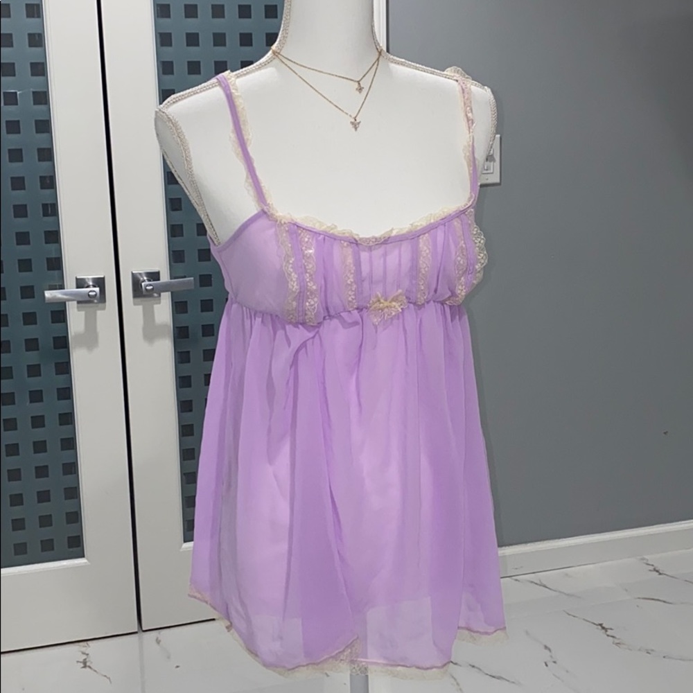 2/$30💫Lavender Sheer Teddy Set 💫